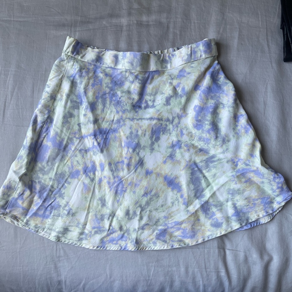 ZARA FLORAL MINI SKIRT 🌼🪷